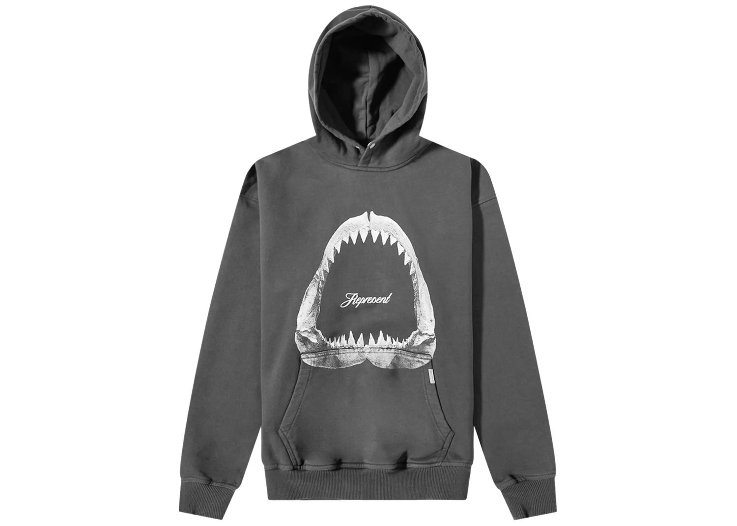 Суитчър Represent Clo Represent Shark Jaws Hoodie Vintage Grey Сиво | M04286, 0