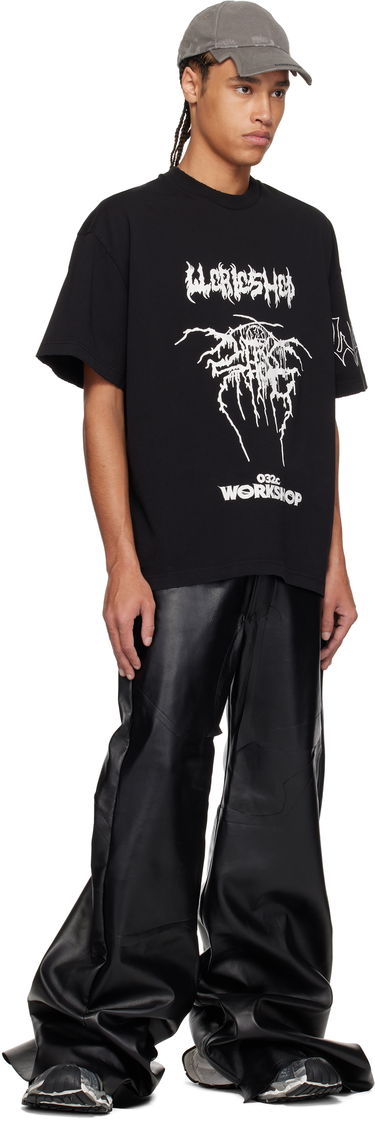 Тениска 032C 032c Workshop Armour Graphic T-Shirt Черно | S25-URC-0113-050, 3