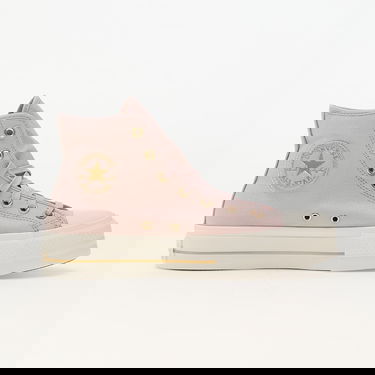 Кецове и обувки Converse Chuck Taylor All Star Lift Platform Tailored Lines Flush Stone/ Egret/ Gold Розово | A10431C, 2
