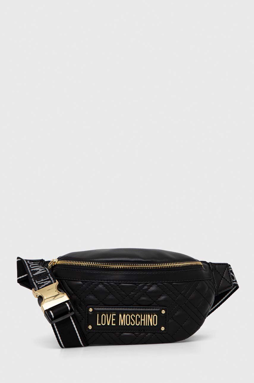 Чанта за кръста Moschino Love Waist Bag Черно | JC4003PP0GLA0000, 0