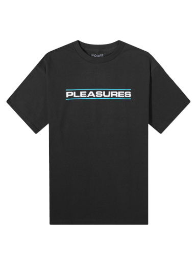 Тениска Pleasures Hackers T-Shirt Черно | P23F058-BLK