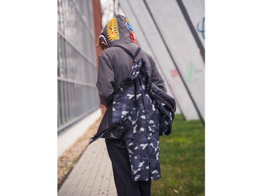 Яке BAPE Gradation Camo Lace Up Jacket Черно | 001LJF801011X-BLK, 7
