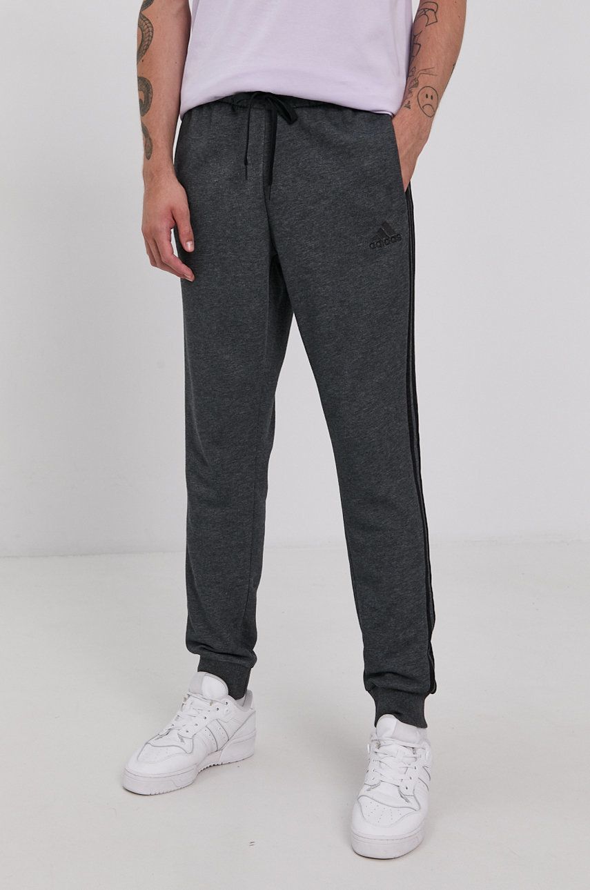 Спортни панталони adidas Performance 3 Stripes Essentials Сиво | H12256, 0