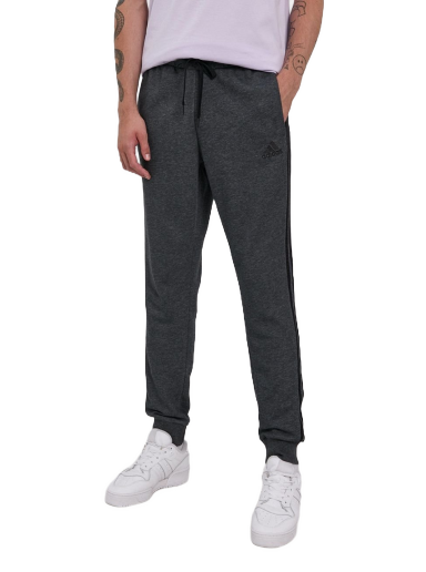 Спортни панталони adidas Performance 3 Stripes Essentials Сиво | H12256