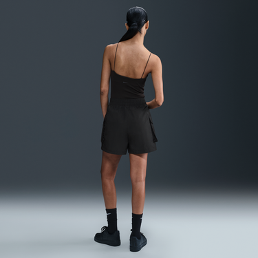 Къси панталони Nike Nike Sportswear Essential Woven High-Waisted Cargo Shorts Черно | HM6982-010, 4