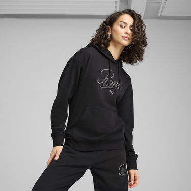 Суитчър Puma ESS Script Comfort Hoodie Черно | 684983_01, 0