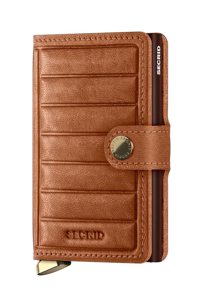 Портфейл Secrid Leather Wallet Brown Кафяво | MEl.Cognac, 0