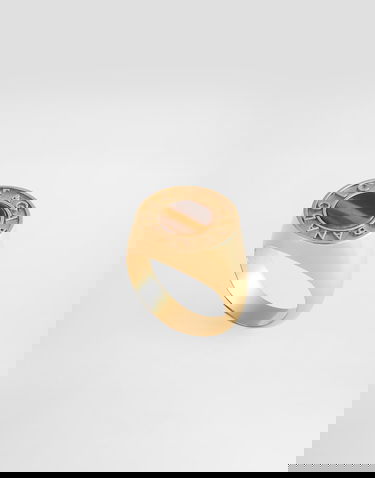 Пръстен Dolce & Gabbana Dolce & Gabbana Logo Ring with Tiger Eye Металик | WRR5S1W1111ZOO00, 2