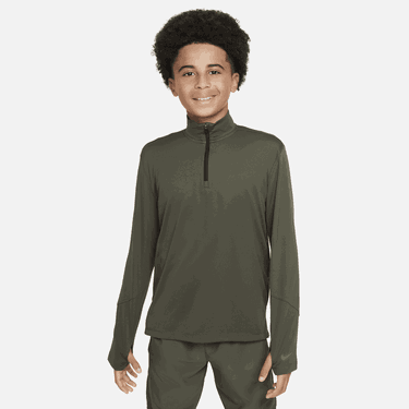 Суитчър Nike Dri-FIT UV Multi Long-Sleeve Half-Zip Top Зелено | FN8375-325, 4