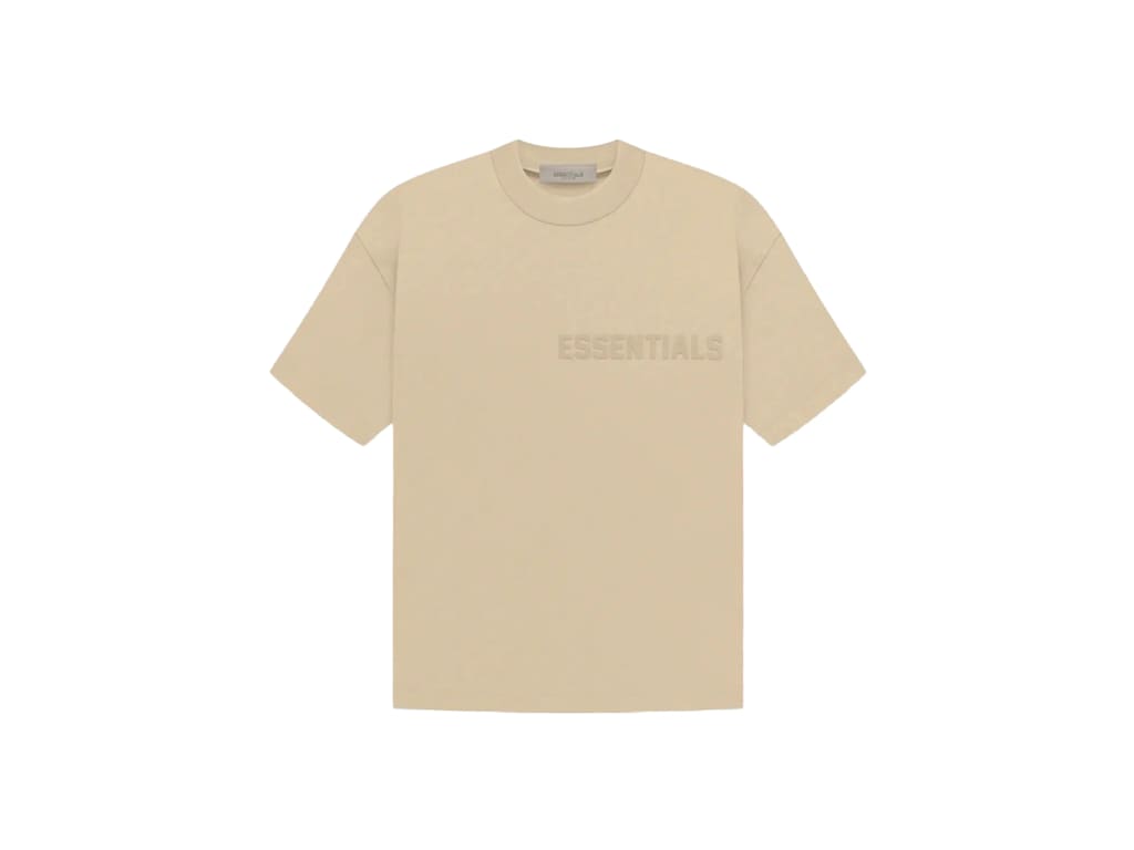 Тениска Fear of God Essentials S23 Tee Sand Бежово | 125BT222004F, 0