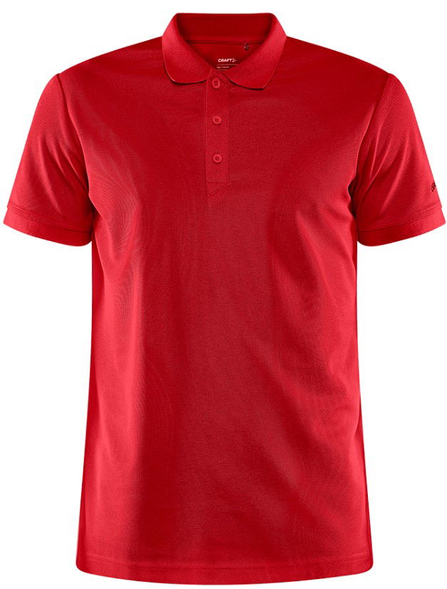 Поло тениска Craft CORE UNIFY Short-Sleeve Polo Shirt Червено | 1909138-430000