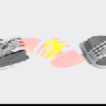 Кецове и обувки adidas Originals Adilette x The Simpsons Червено | GV7251, 5