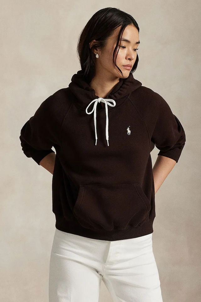 Smooth Hooded Sweatshirt