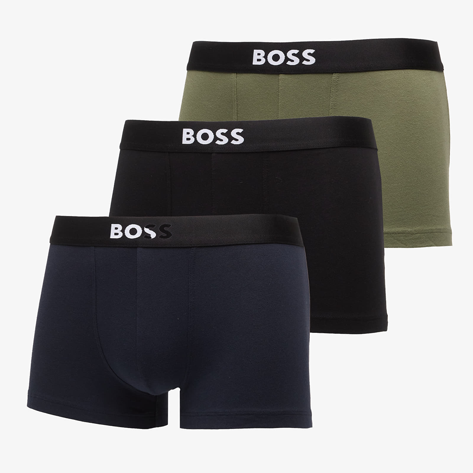 Boss One Three-Pack Trunks, 0