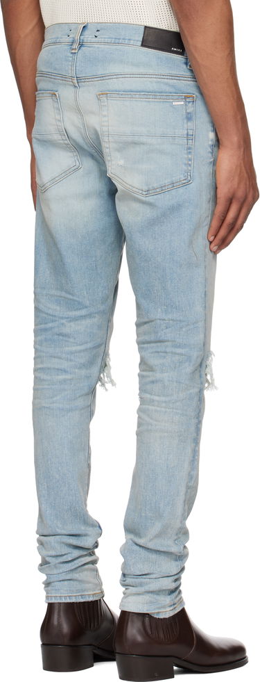 Дънки AMIRI AMIRI Crystal Starburst MX1 Jeans Синьо | AMDNSY1147, 2