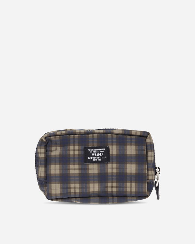 Standard Supply Plaid Square Pouch