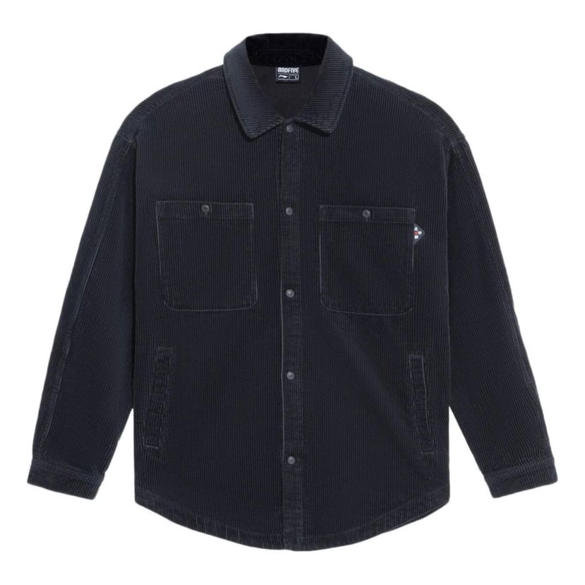 Риза Li-Ning BadFive Corduroy Loose Fit Jacket Черно | AFDS069-2