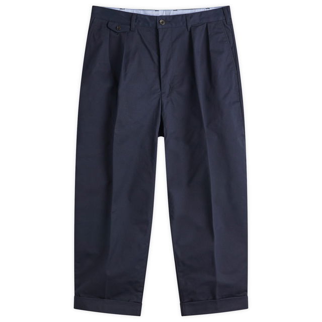 Beams Plus 2 Pleat Chino Trousers, Size Small