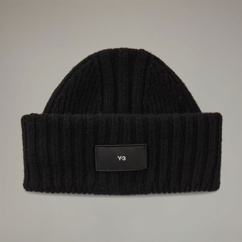 Шапка Y-3 Knitted Beanie Черно | IL6965