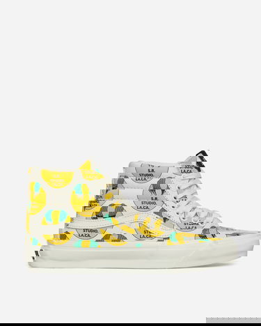 Кецове и обувки Vans S.R. STUDIO LA.CA. Sk8-Hi Reissue 38 Vibram Бяло | VN000S51FS81, 0