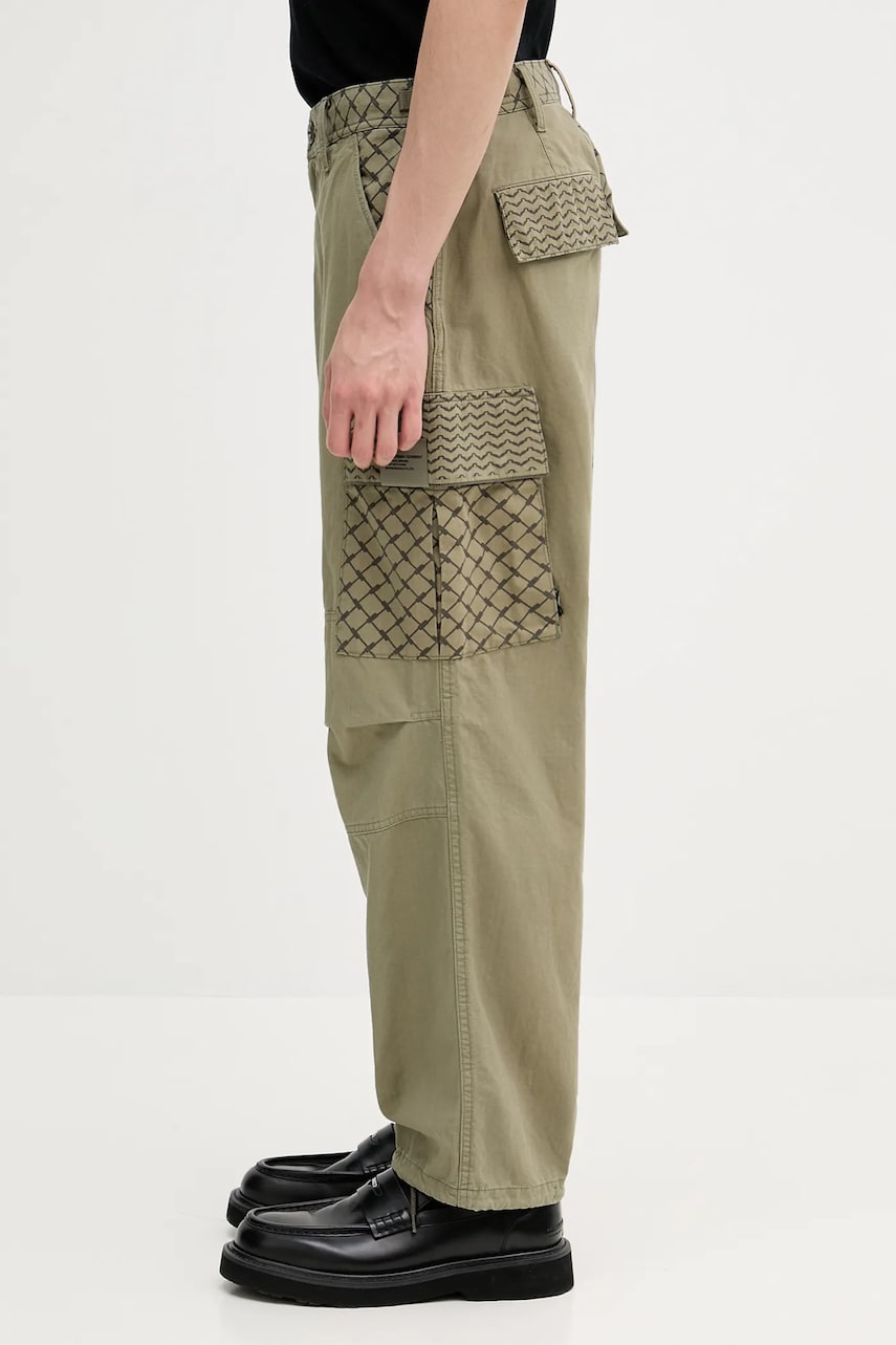 Карго панталони Neighborhood NEIGHBORHOOD PT SHEMAGH Cargo Pants Зелено | 251UTNH.PTM01, 1