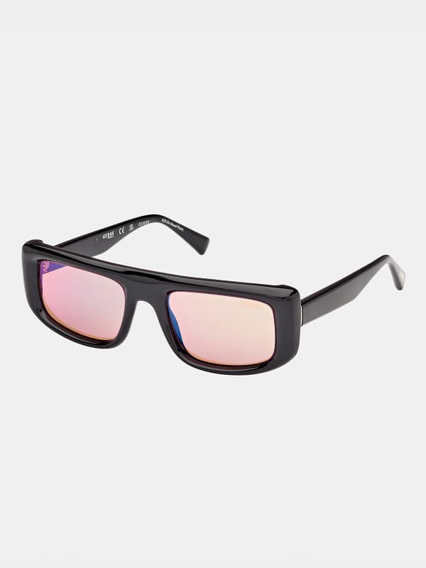 Слънчеви очила GUESS Originals Rectangular Sunglasses Черно | GU013853QQQ, 0
