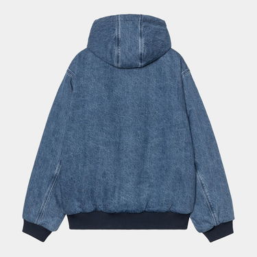 Яке Carhartt WIP OG Hooded Active Jacket 50th Anniversary Edition Denim Stone Bleached Синьо | I035966_6, 1