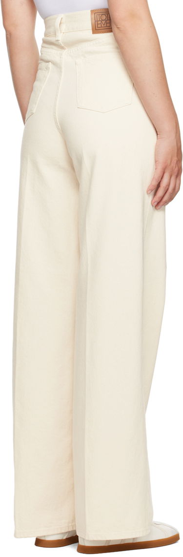 Дънки TOTEME TOTEME Wide Leg Jeans Бяло | 242-WRB2429-FB0083, 2