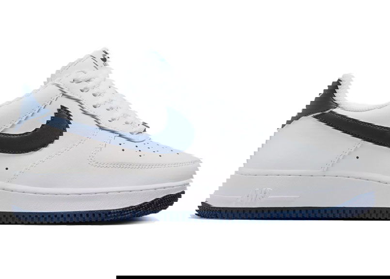 Кецове и обувки Nike Air Force 1 '07 White Midnight Navy (2024) Бяло | FJ4146-104, 0