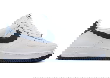 Кецове и обувки Nike Air Force 1 '07 White Midnight Navy (2024) Бяло | FJ4146-104, 0