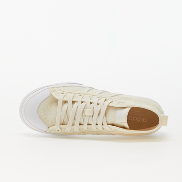 Кецове и обувки adidas Originals Nizza Platform Mid Бежово | GX8356, 4