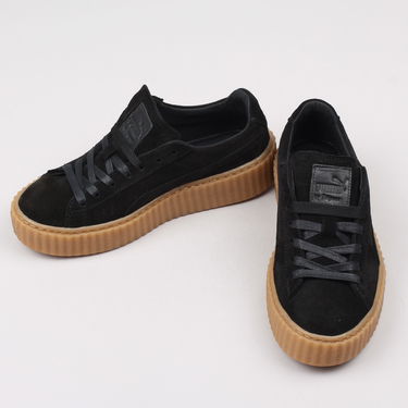 Кецове и обувки Puma Suede Creepers black - black - oatmeal Черно | 361005 02, 2