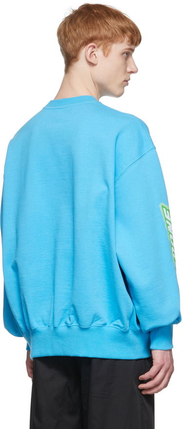 Суитчър We11done We11done Cotton Sweatshirt Синьо | WD-TS1-22-684-U-BL, 2