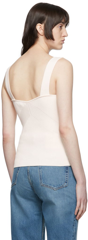 Потник rag & bone rag & bone Viscose Rib Knit Tank Top Бяло | WAS22P014LD14, 2