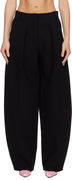 La Croisière 'The Ovalo' Wide-Leg Pleated Trousers