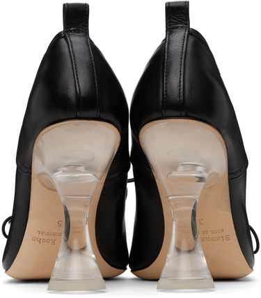 Кецове и обувки Simone Rocha Simone Rocha High Ballerina Heels Черно | HH4 0799, 1