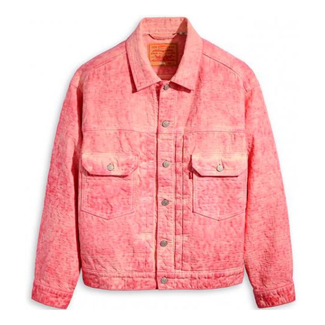 Яке Stüssy Stussy x Levi's Dyed Jacquard Jacket Розово | A5216-0000, 0