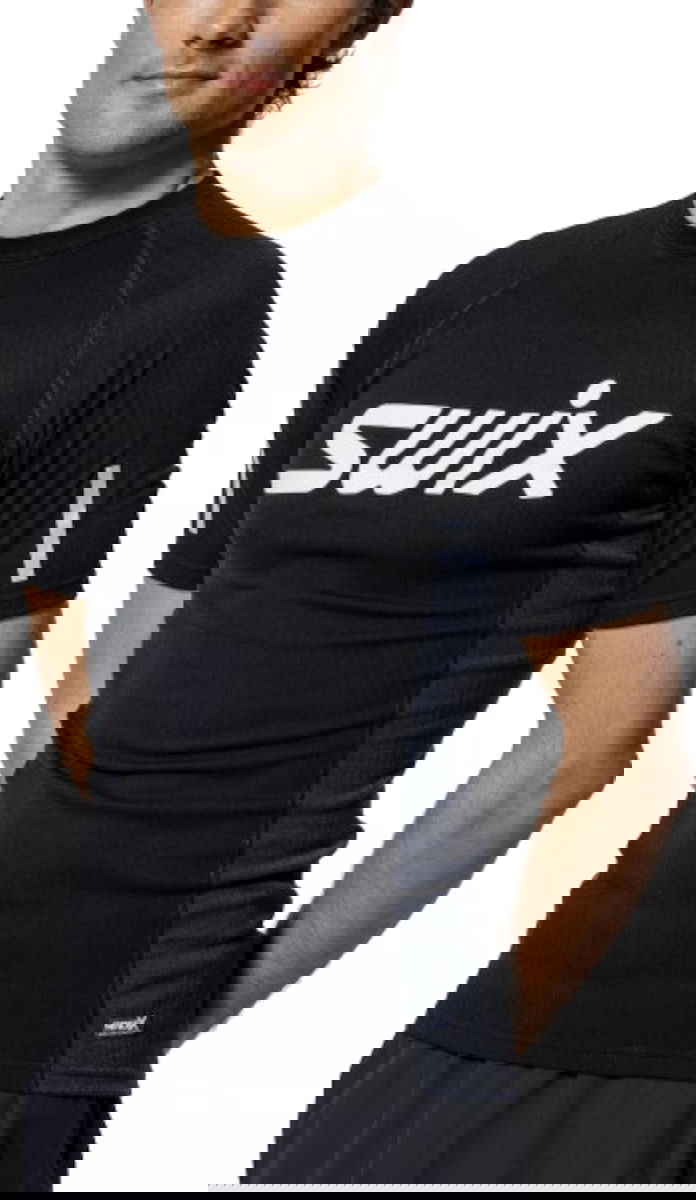 Тениска SWIX Swix Roadline RaceX Short Sleeve T-Shirt Черно | 10031-23-10071