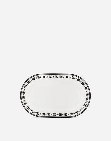 Домашен декор Dolce & Gabbana Dolce & Gabbana Serving Dish Бяло | TC0147TCALHU0082, 0
