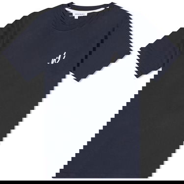 Тениска NORSE PROJECTS Johannes Chain Stitch Черно | N01-0648-7004, 0