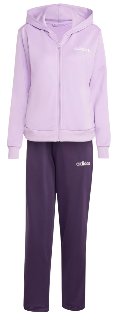 Комплект adidas Performance Sportswear Essentials Linear Full-Zip Hoodie and Pants Set Лилаво | jx0527, 3