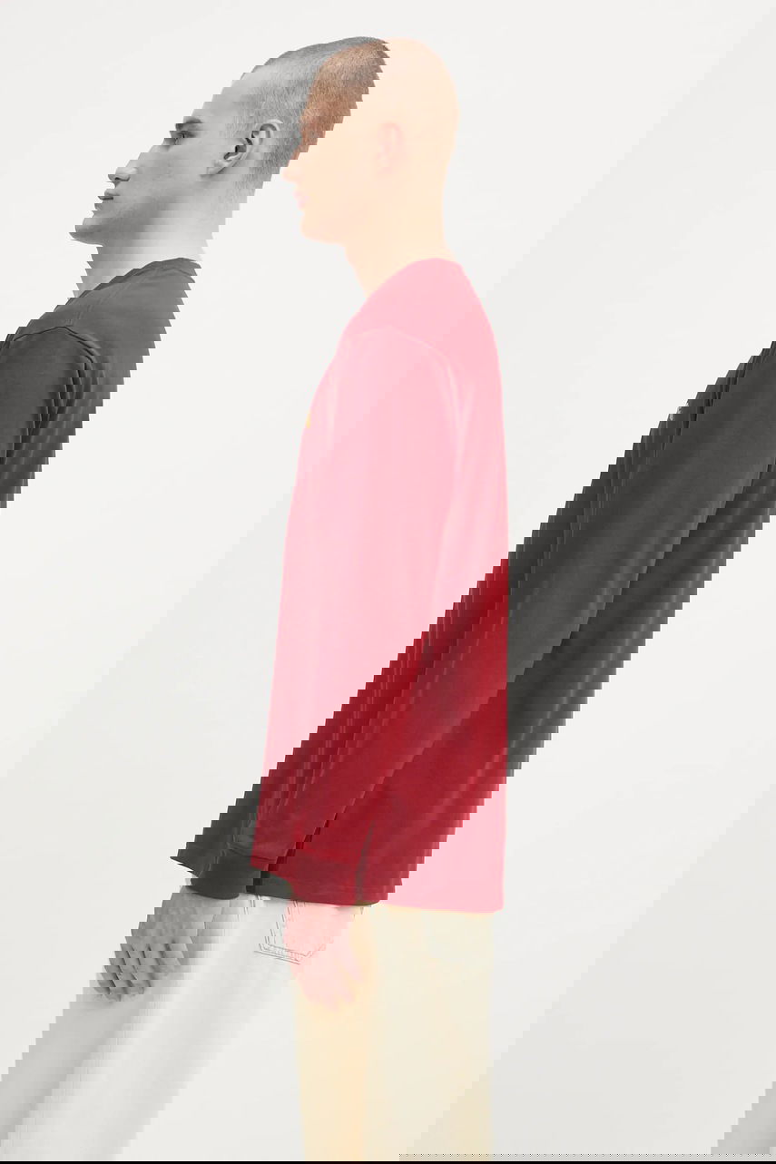 Тениска Carhartt WIP L/S Chase Long Sleeve T-Shirt Червено | I026392.30QXX, 1