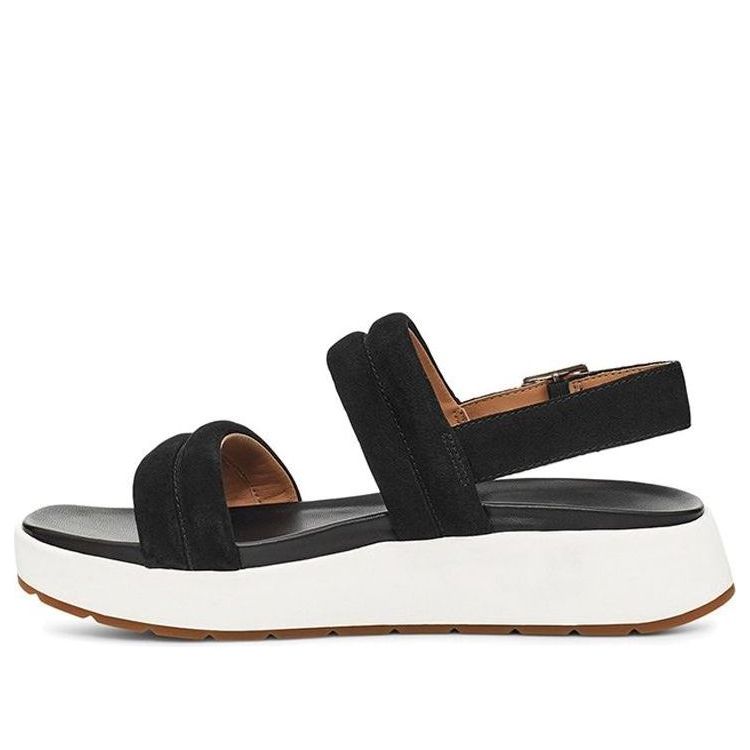 Кецове и обувки UGG UGG Lynnden Open Toe Platform Sandals Черно | 1111071-BLK