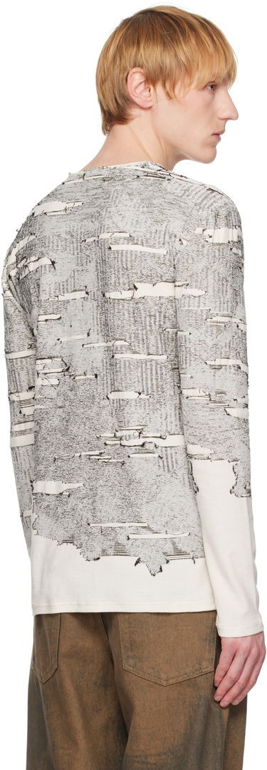 Тениска Diesel Diesel K-Cadmo Long Sleeve T-Shirt Бяло | A18119-0AFBV-129, 2