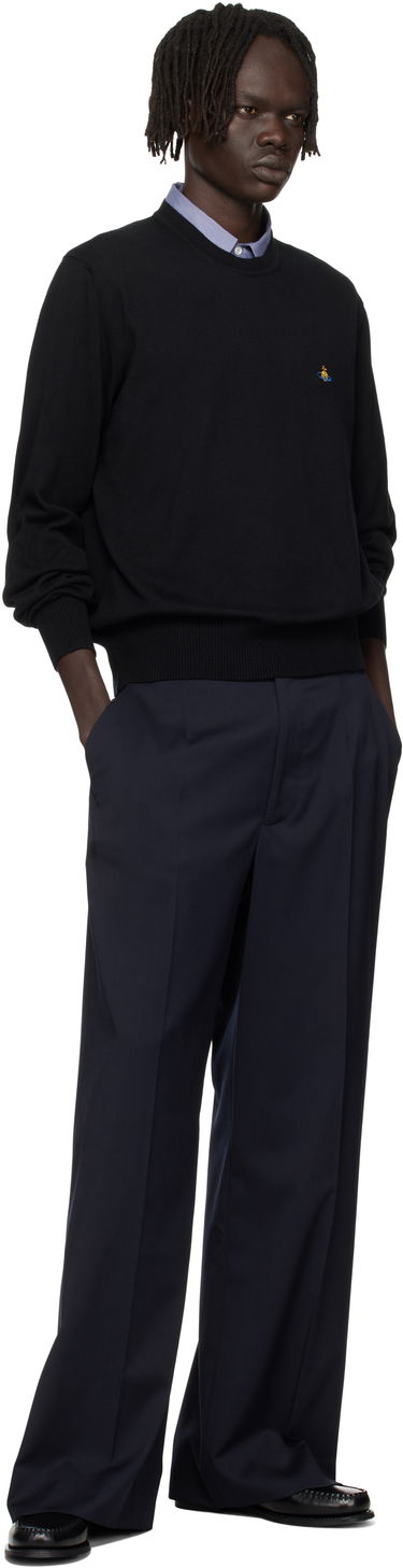 Пуловер Vivienne Westwood Vivienne Westwood Alex Round Neck Sweater Черно | 27010012-Y001V-, 3