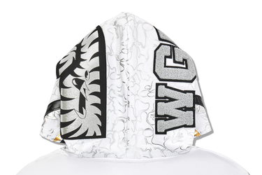 Суитчър BAPE Bape X Hajime Sorayama Shark Full Zip Hoodie White Бяло | 0ZXSWM115905H-WHT, 2