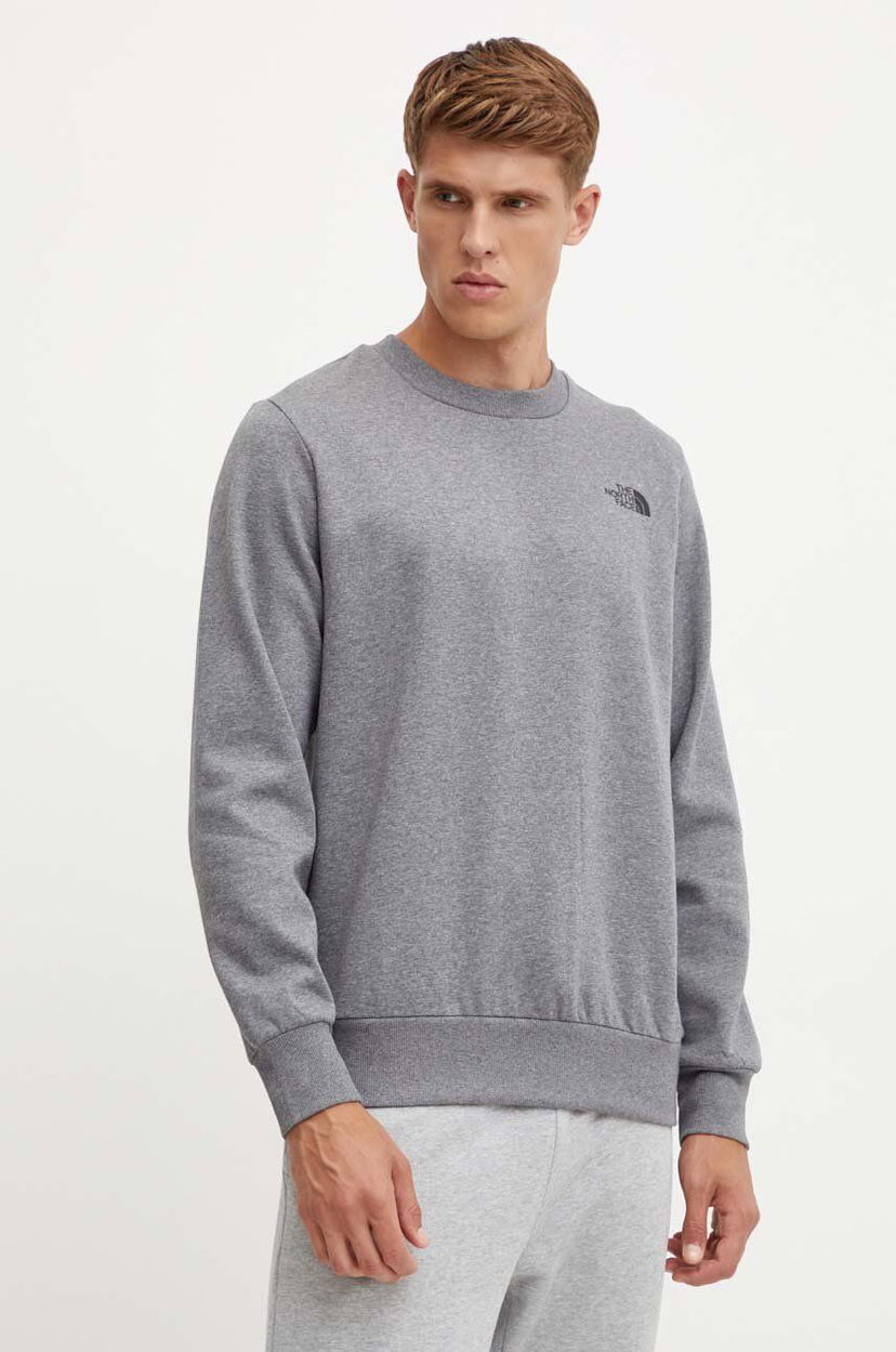 Суитчър The North Face Simple Dome Crew Sweatshirt Сиво | NF0A89FBDYY1