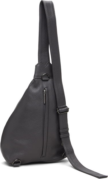 Чанта през рамо Yohji Yamamoto YOHJI YAMAMOTO Tuck Small Sling Bag Сиво | DM-I92-707, 2