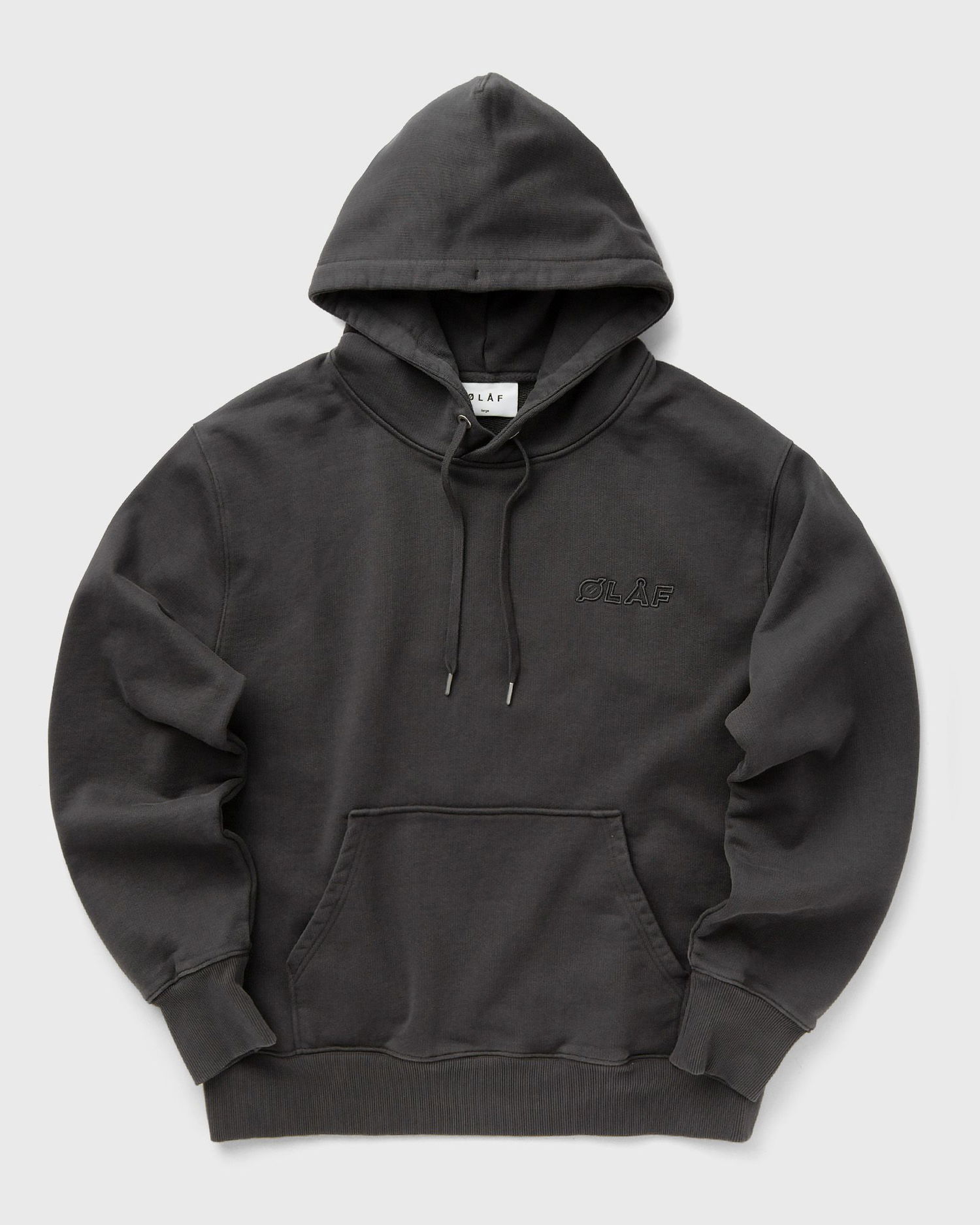 Суитчър ØLÅF STUDIO HOODIE Сиво | M180205-CHARCOAL, 0