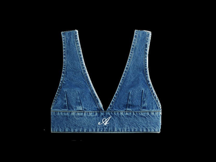 Съкратен топ AXEL ARIGATO Jules Denim Top Синьо | A0903004